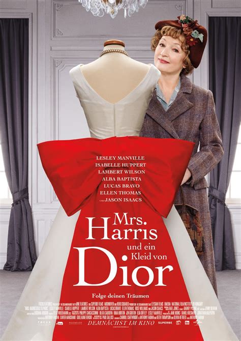 frau und das kleid von dior|Mrs. Harris und ein Kleid von Dior .